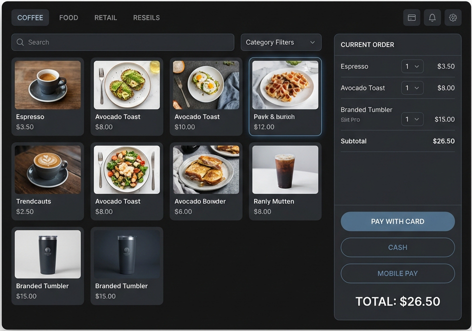 Point of Sale PoC Screenshot